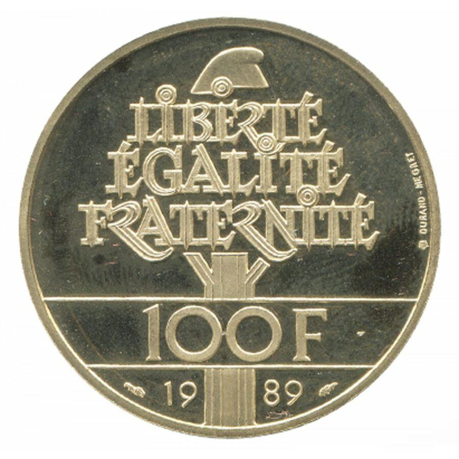 100 Francs Droits De L Homme