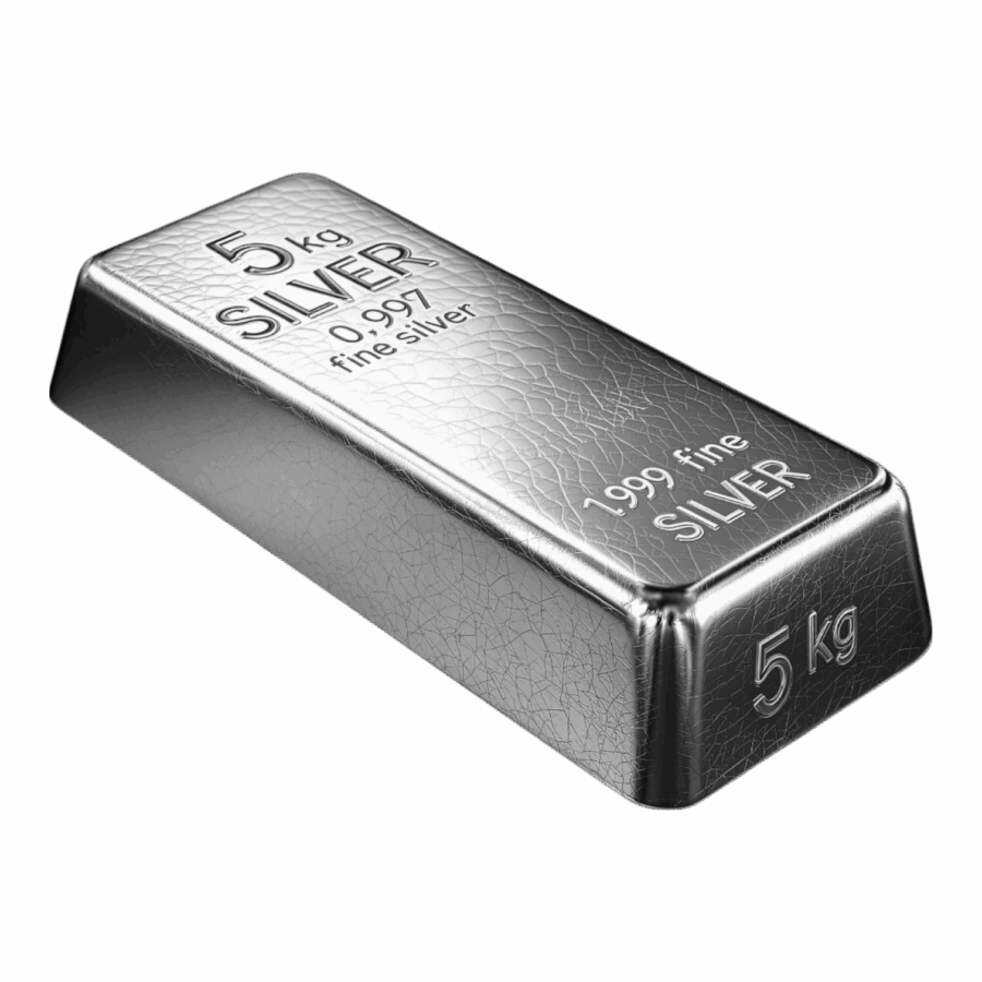 Barre d'Argent Fin 5000 Grammes – Image 2