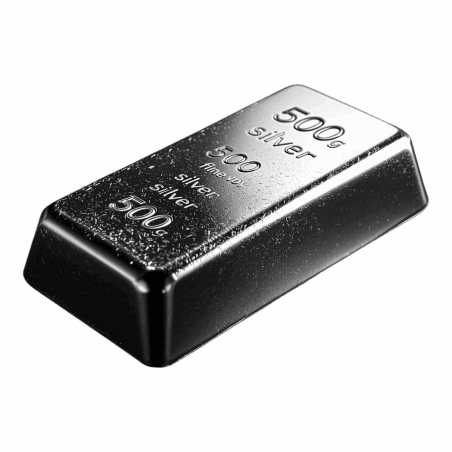 Lingot d'Argent Fin 500 Grammes – Image 3
