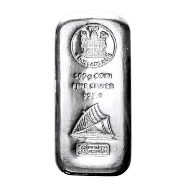 Lingot d'Argent Fin 500 Grammes