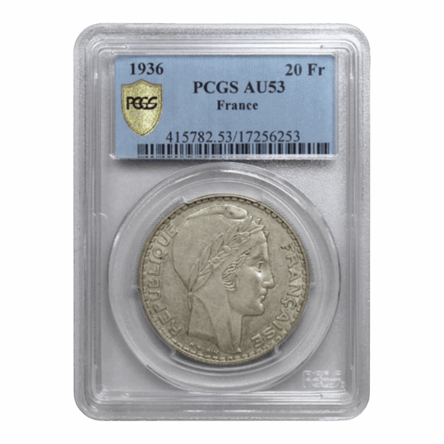 20 Francs Turin de 1936