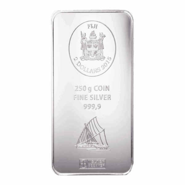 Lingot d'Argent Fin  250 Grammes