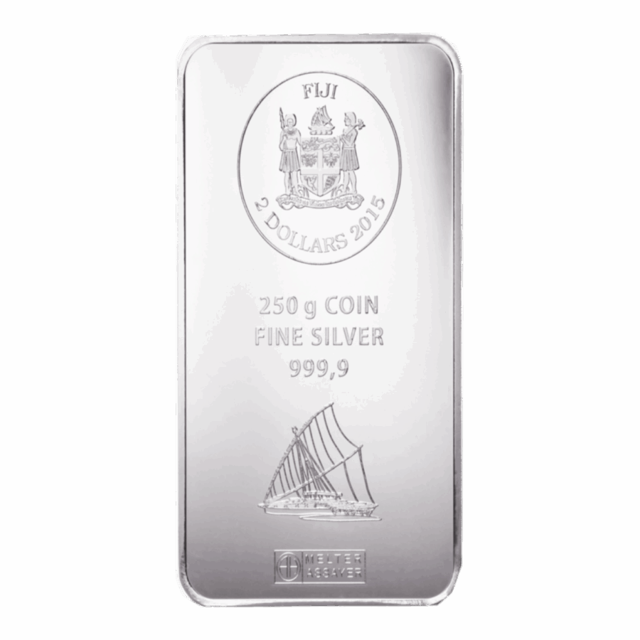 Lingot d'Argent Fin  250 Grammes