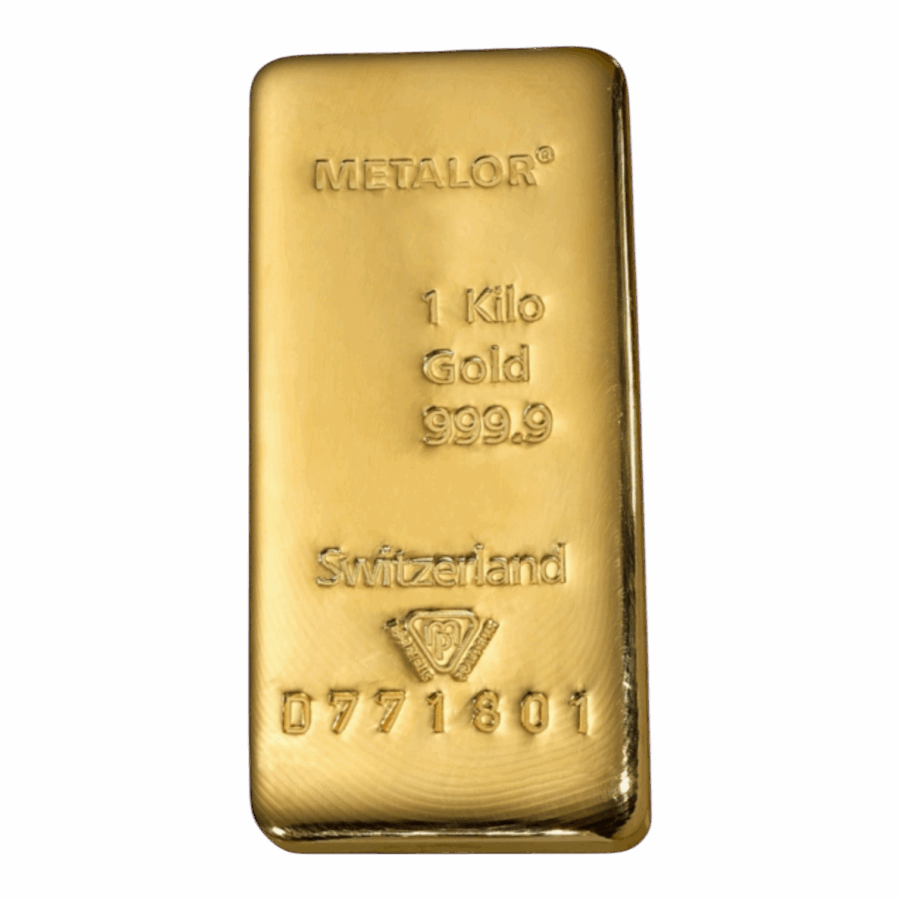 Lingot 1 Kilo d’Or Fin