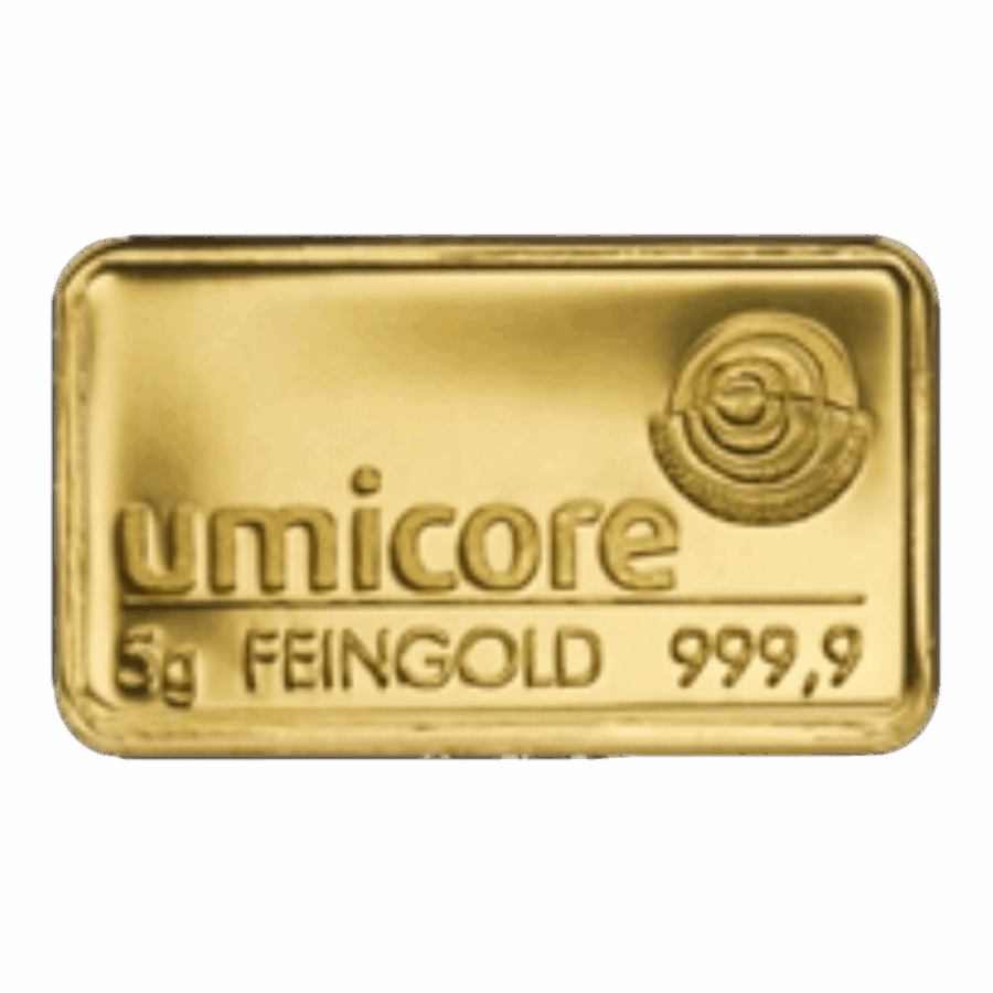 Lingotin 5 grammes d’Or Fin
