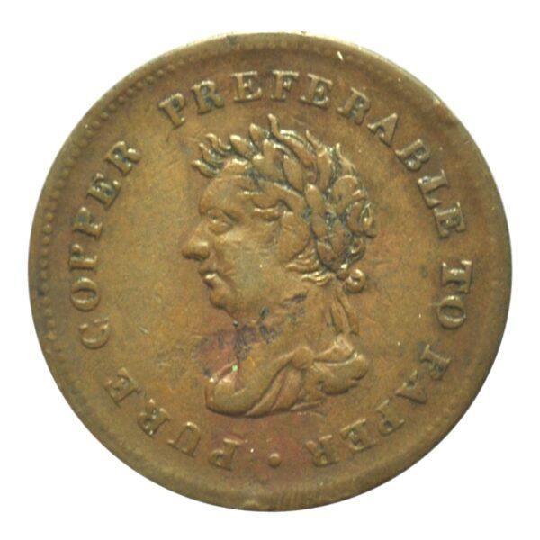 Guyane Britannique Penny 1838