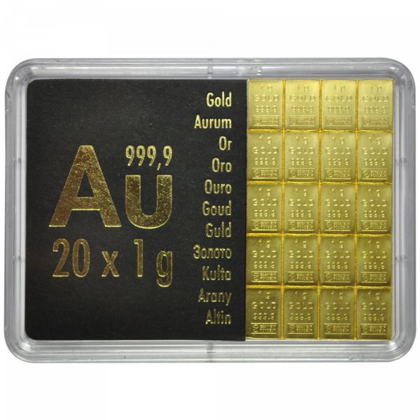 250 grammes - Lingot d'or