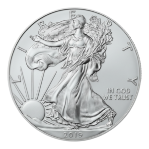 500 Pièces Silver Eagle Argent Fin