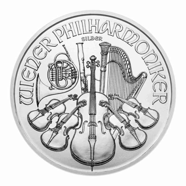 Philharmonique de Vienne en Argent Pur à 999.9‰