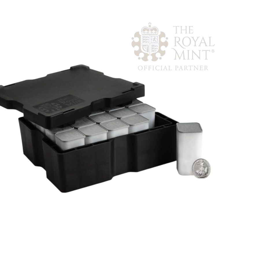 Boite 500 Pièces Britannia Argent Fin – Image 2