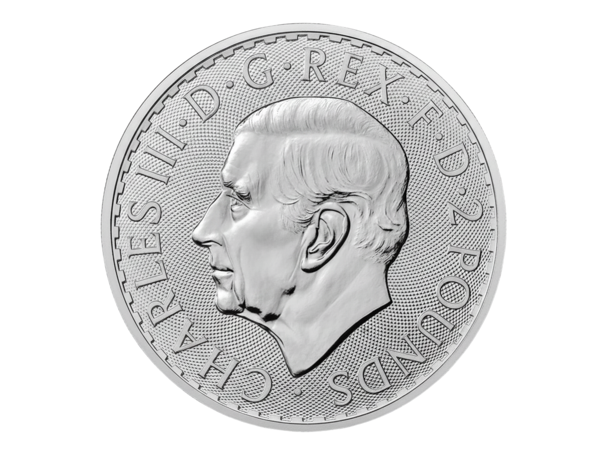 500 Pièces Britannia Argent Fin