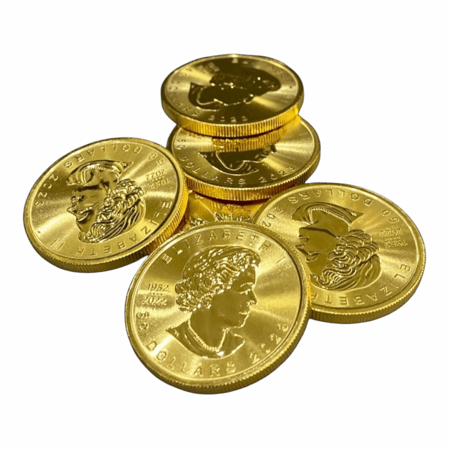 Maple Leaf 1 Once Or Fin – 50 Dollars Canada – Image 3