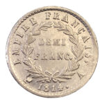 Demi Franc Napoléon 1809 à 1814 (A) Paris