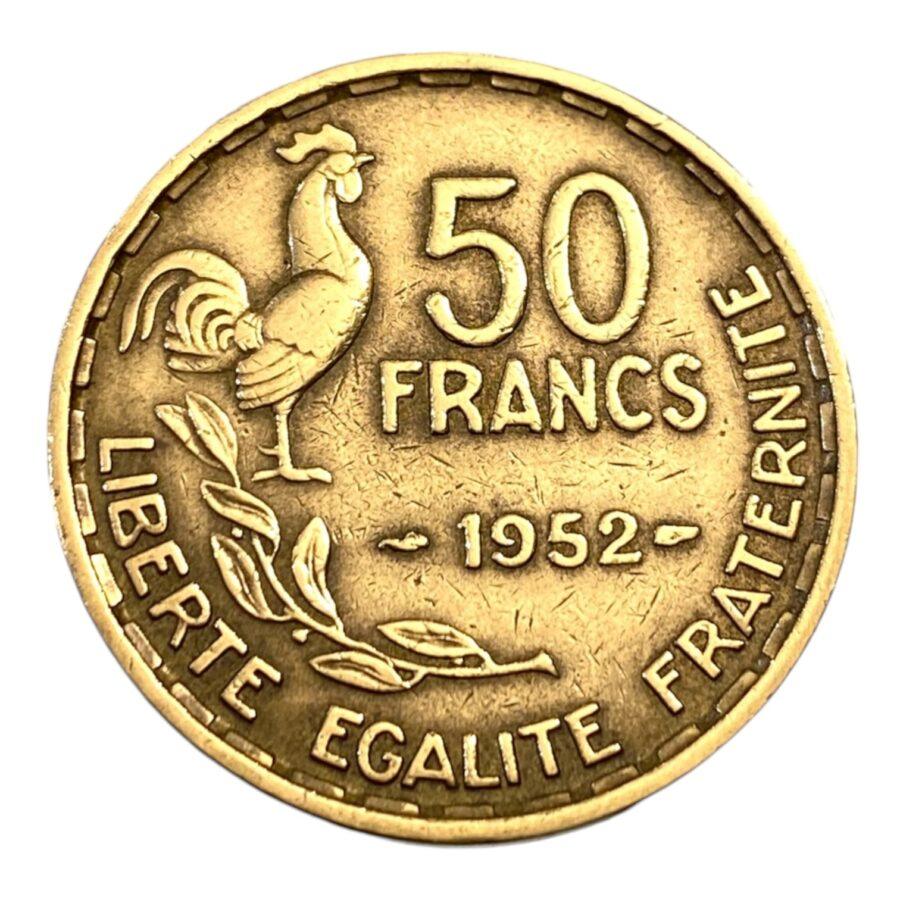 50 Francs Guiraud de 1952 – Image 2