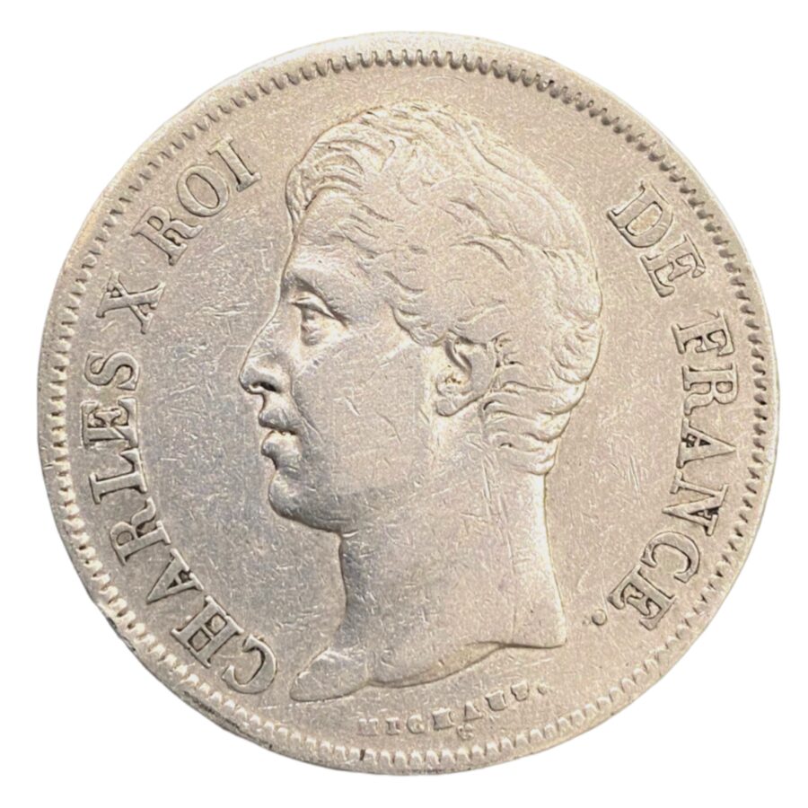5 Francs Charles X, 2e Type 1830 B
