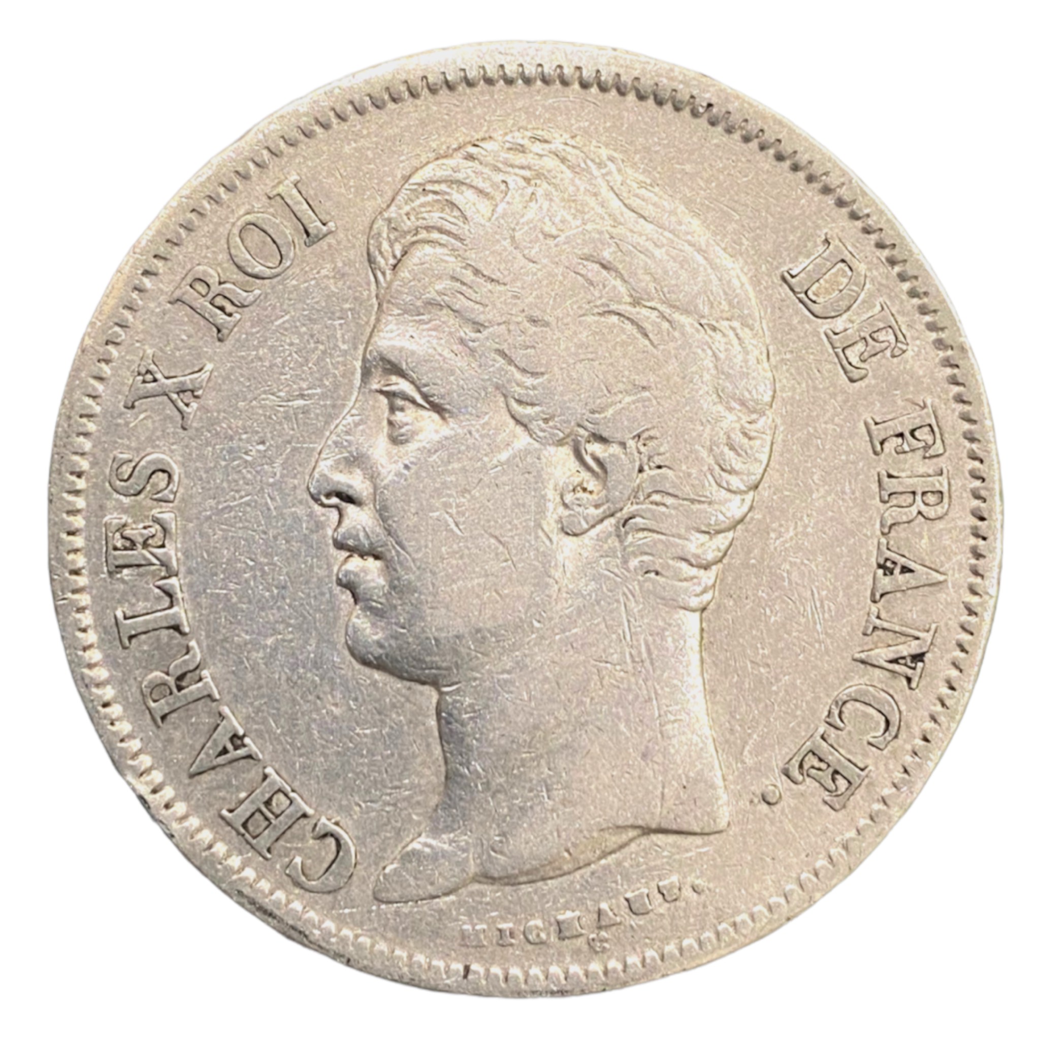 5 Francs Charles X, 2e Type 1830 B