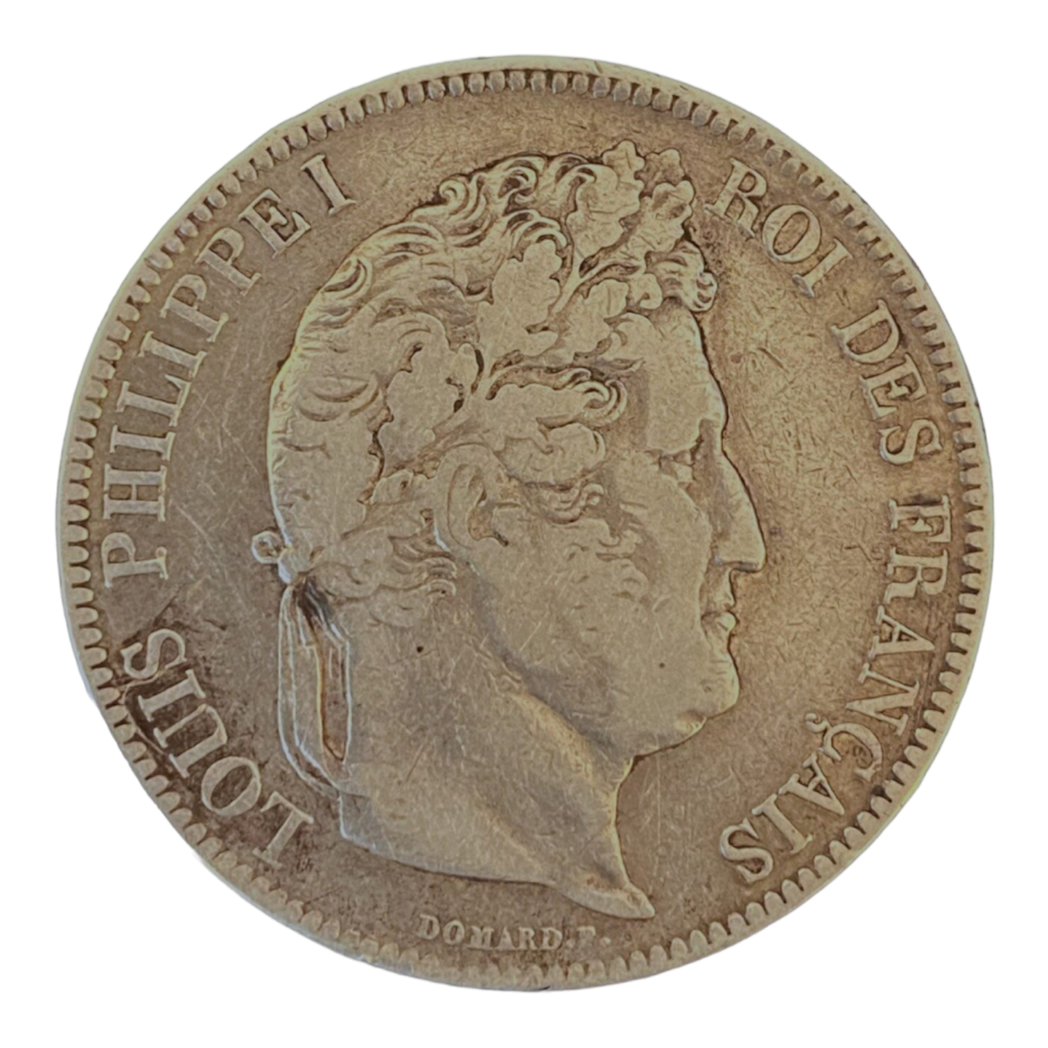 5 Francs Écu Louis- Philippe 1833 (W. Lille )