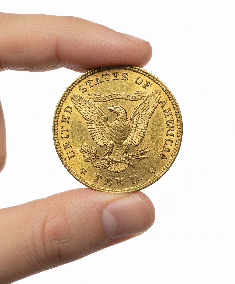 10 Dollars US Or Fin 900.00 ‰ – Image 2