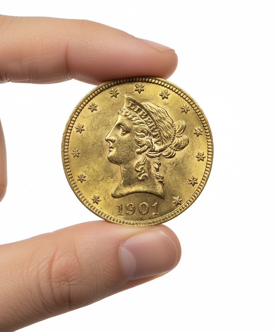 10 Dollars US Or Fin 900.00 ‰ – Image 4