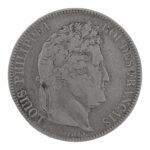 5 Francs Écu Louis-Philippe 1833 W. Lille