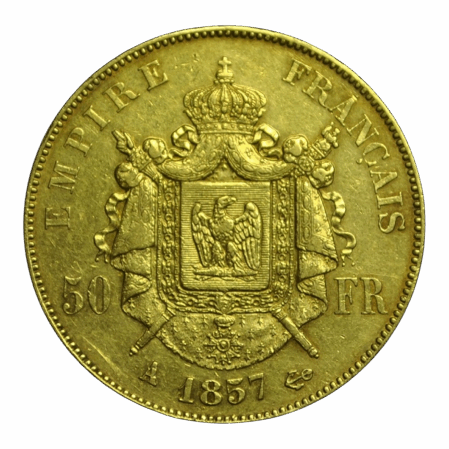 100 Francs Napoléon  III – Image 2