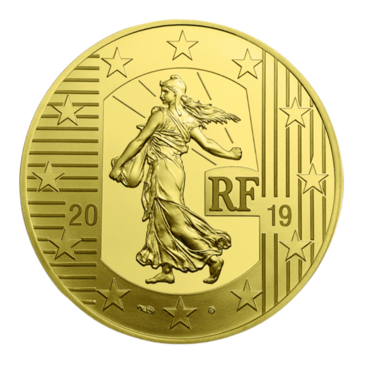 Monnaie de paris GOLD & SILVER FRANCE PARIS SEMEUSE 500