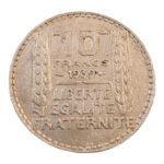 10 Francs Turin 1939