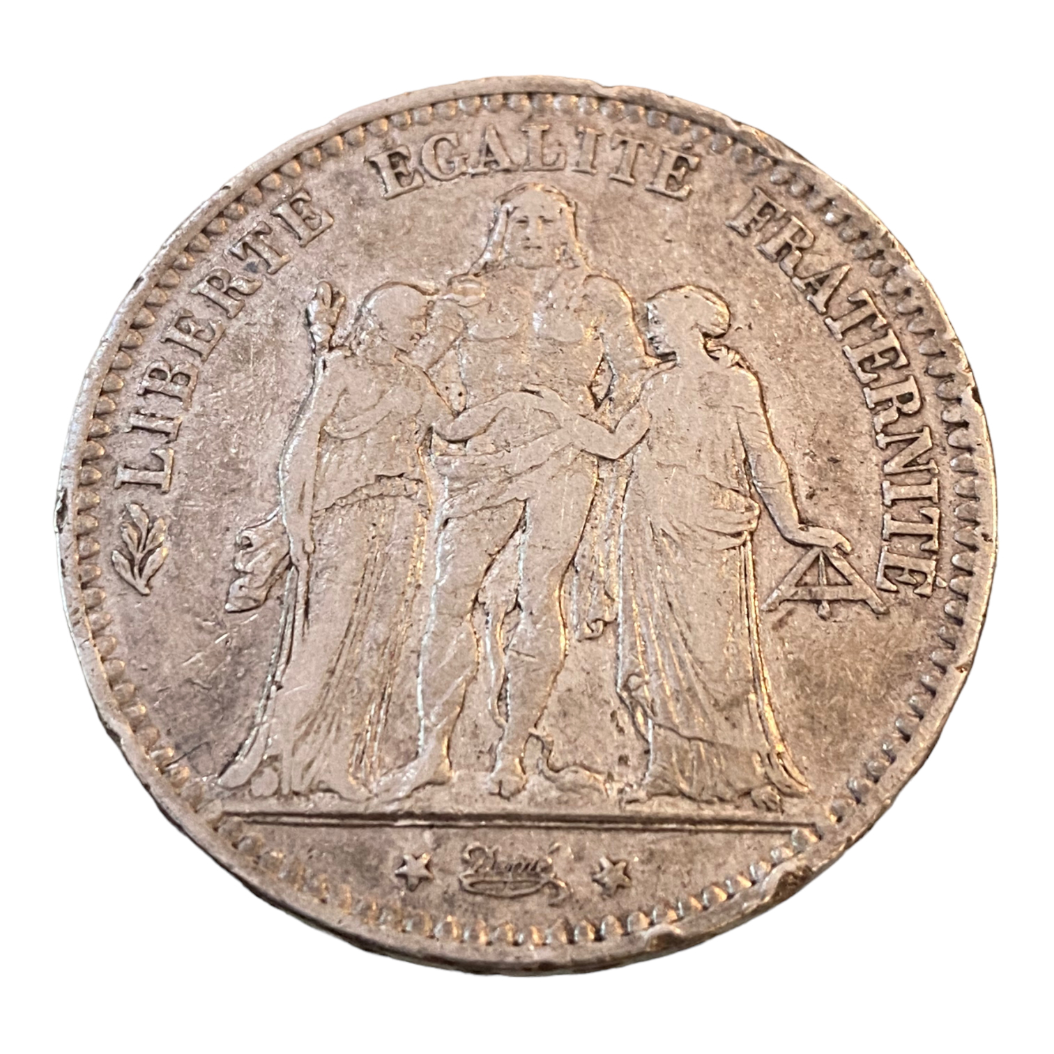 5 Francs Hercule 1874 À Paris