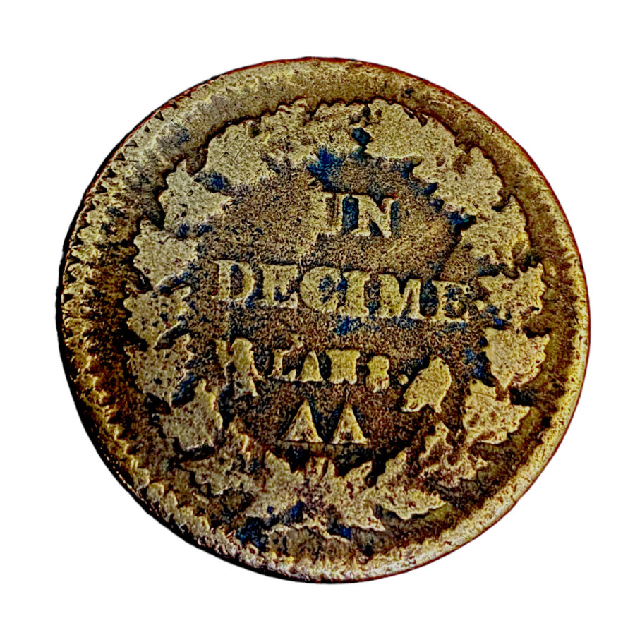 GADOURY 187- 1 DÉCIME 1799- 1800 AN 8 AA- Metz