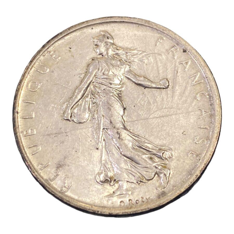 5 Francs Semeuse en Argent de 1960 à Paris