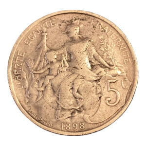 5 centimes Daniel-Dupuis 1898