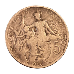 5 centimes Daniel-Dupuis 1905