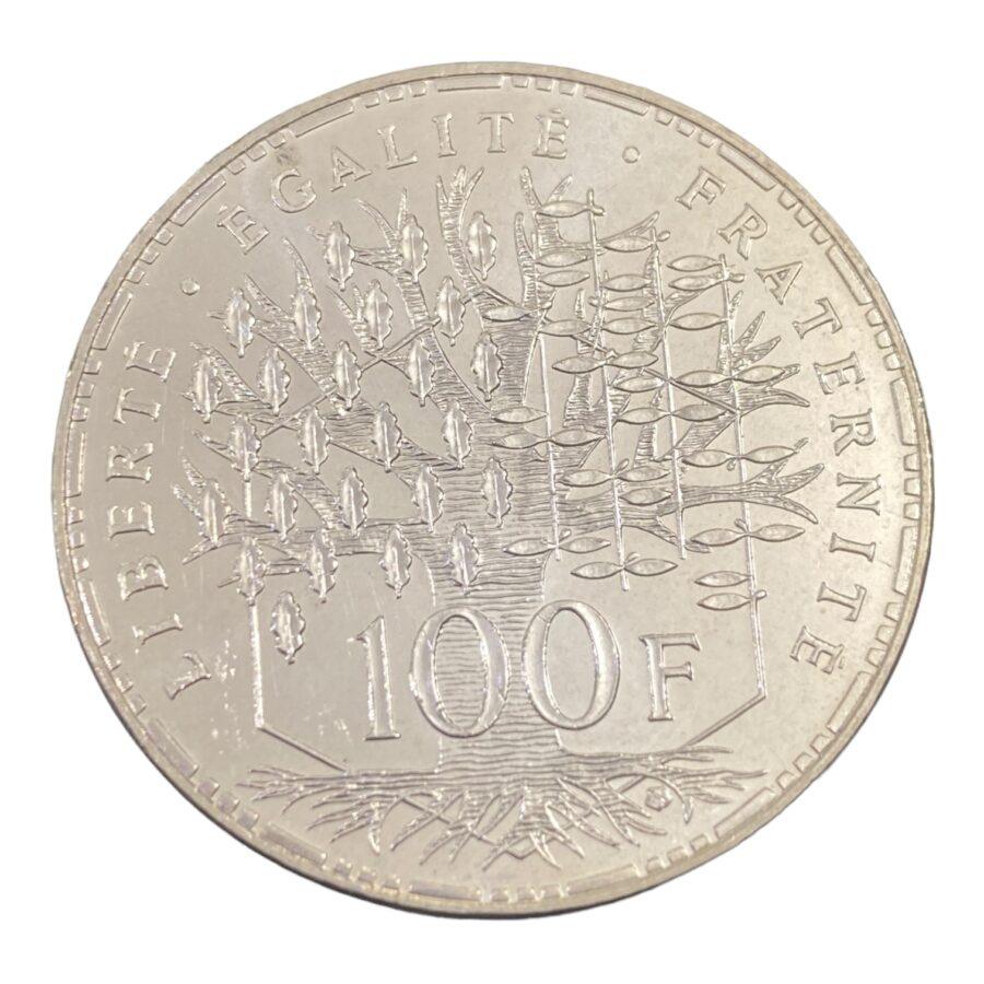 100 Francs Argent de 1991 à Paris Rarissime – Image 2