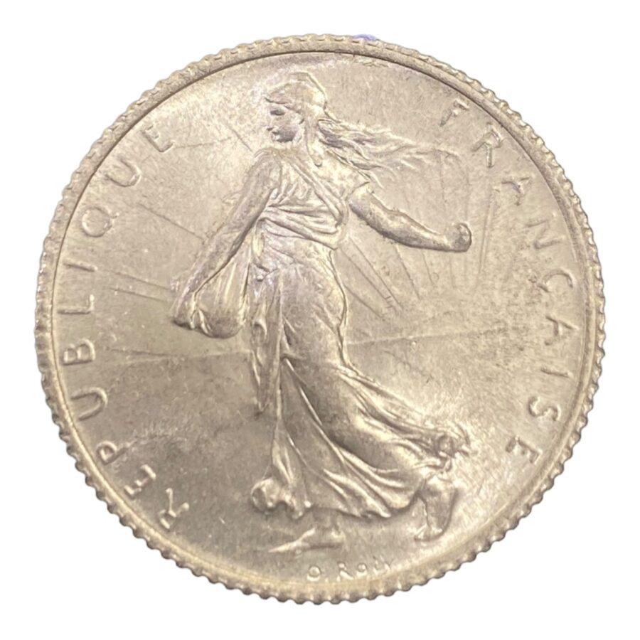 1 Franc Semeuse de 1916 à Paris – Image 2