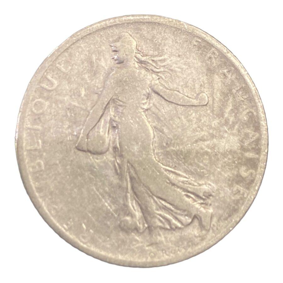 1 Franc Semeuse de 1898 à Paris – Image 2