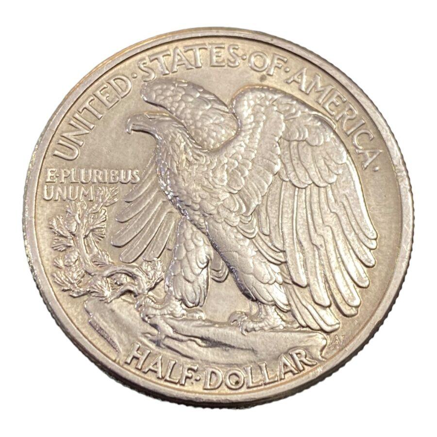 Half Dollar Walking Liberty 1942 – Image 2