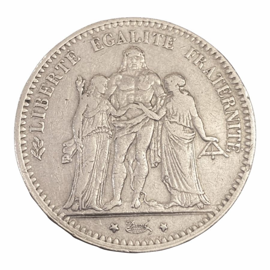 5 Francs Hercule 1875 Paris – Image 2