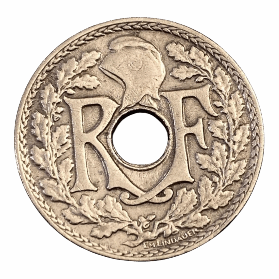  10 Centimes Lindauer de la Troisième République en 1930 – Image 2