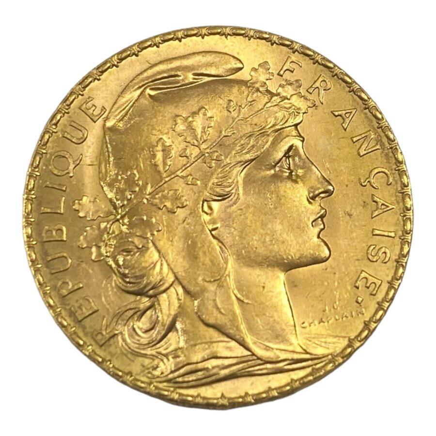 20 Francs Marianne Coq (Louis d'Or) de 2011 – Image 2