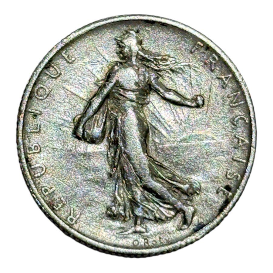 2 Francs Semeuse 1910 – Image 2