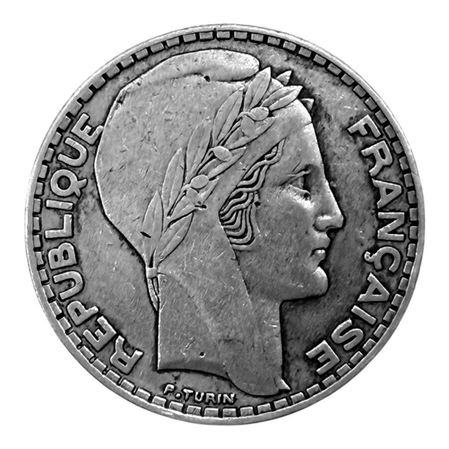 20 Francs Turin 1933 – Image 2