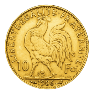 10 Francs Marianne Coq – 1899 à 1914