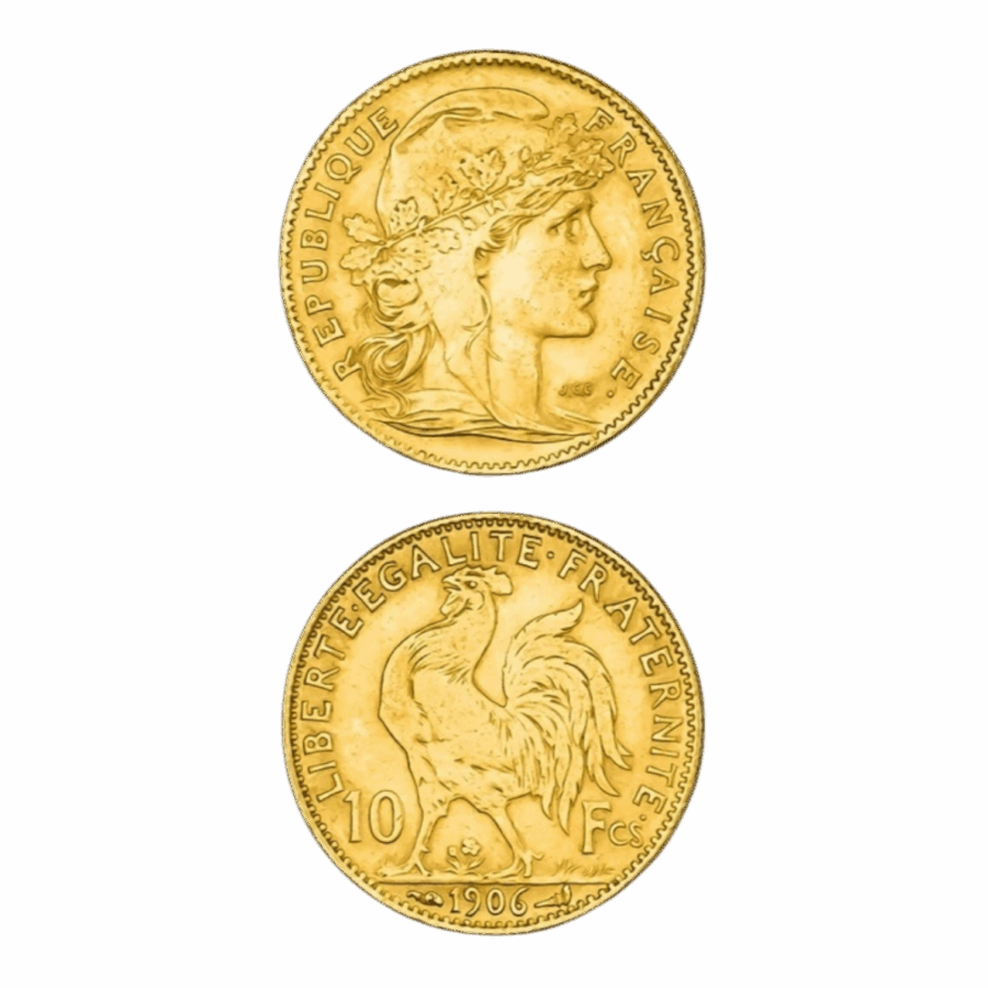10 Francs Marianne Coq – Image 3