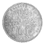 Pièce Rare – 100 Francs Argent Panthéon – France 1983 – Image 2