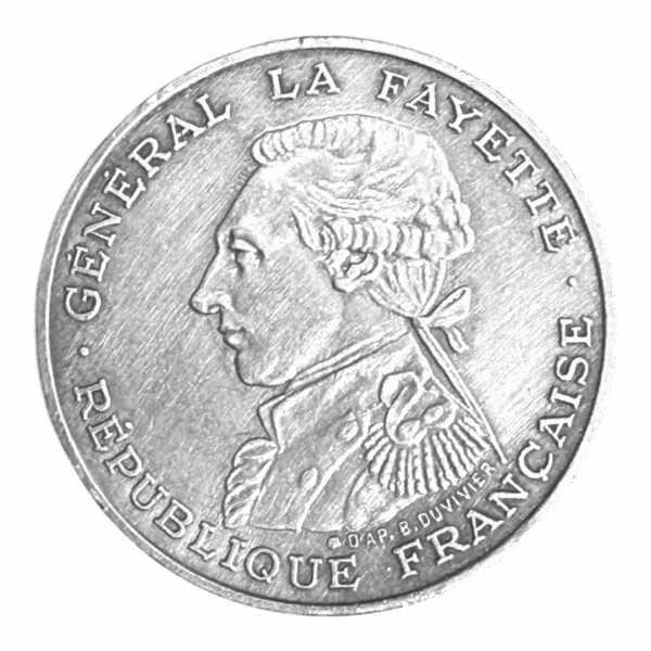 100 Francs Argent "La Fayette" - France 1987