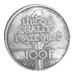 100 Francs Argent "Statue de la Liberté" – France 1986 – Image 2