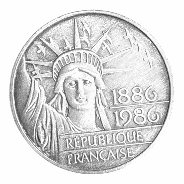 100 Francs Argent "Statue de la Liberté" – France 1986
