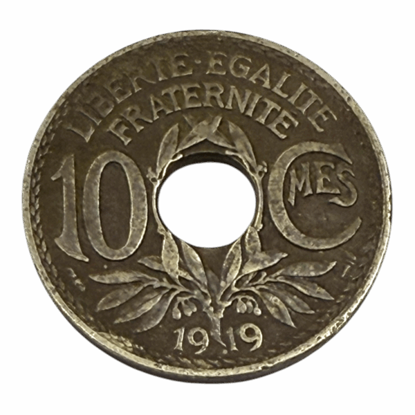 10 Centimes Lindauer – 1919