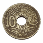 10 Centimes Lindauer - 1926