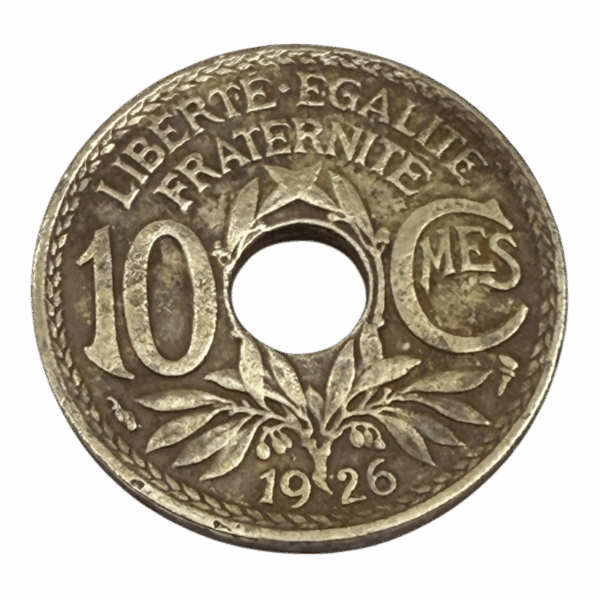 10 Centimes Lindauer - 1926